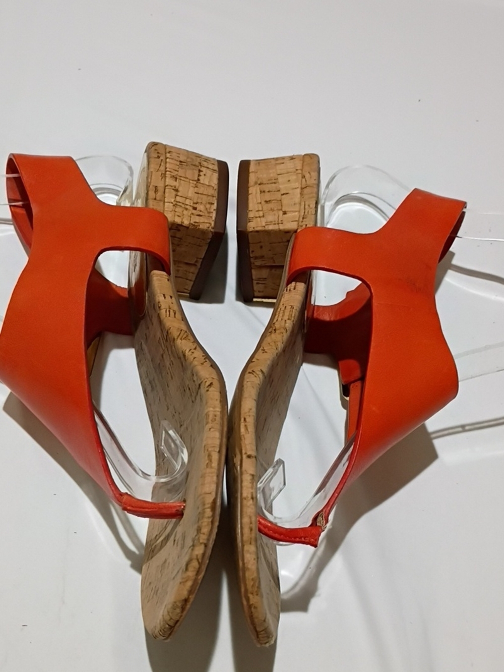 Michael Kors Coral Strap Leather Low Block Heel Sandals - Picture 6 of 10